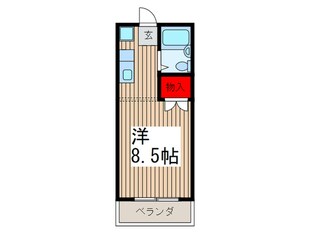 メゾンドサンの物件間取画像